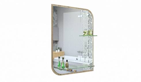 Зеркало в ванную комнату Дуо 2 BMS
