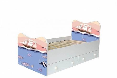 Кровать Парусник BMS