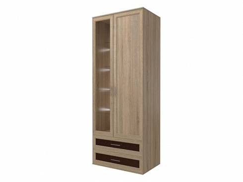 Распашной шкаф Kantri 02 комбинированный BMS