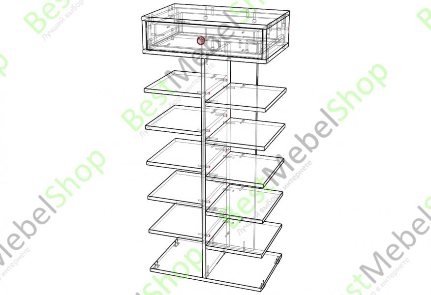 Тумба для обуви николь bms