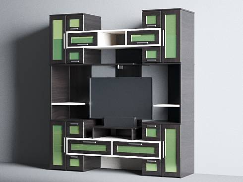 Cтенка в гостиную Комфорт Люкс 6 BMS
