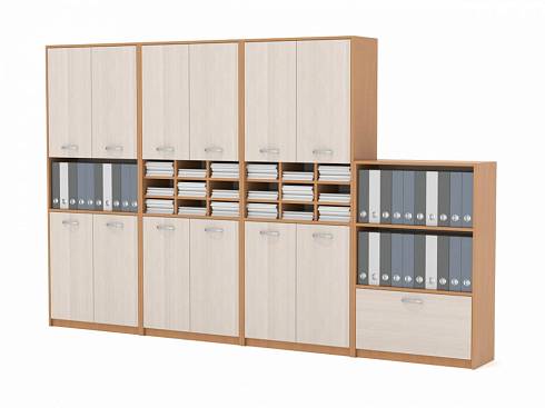 Комплект офисных шкафов для документов ШДК1 BMS